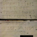 H's letter to Santa